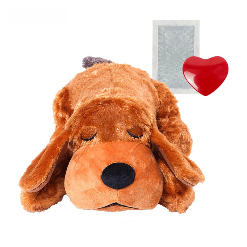 Heartbeat & Heating Calming Toy for Anxious Dogs