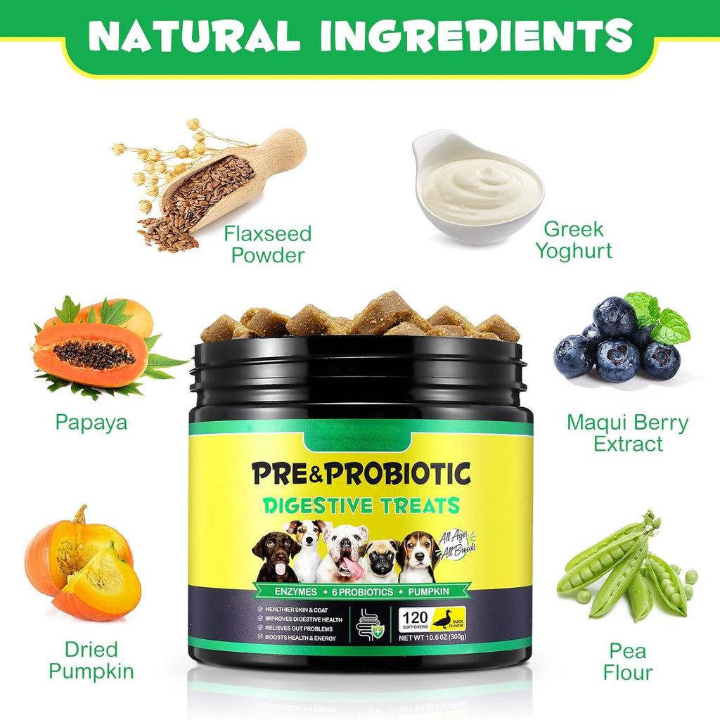 Pet Probiotic Chewable Tablets for Digestive Health