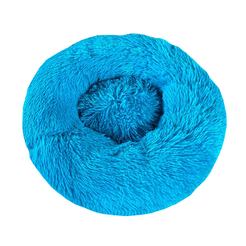 Pet Litter Round Plush Dog Litter Cat Litter Autumn And Winter Pet Bed Dog Pad Cat Pad Pet Pad