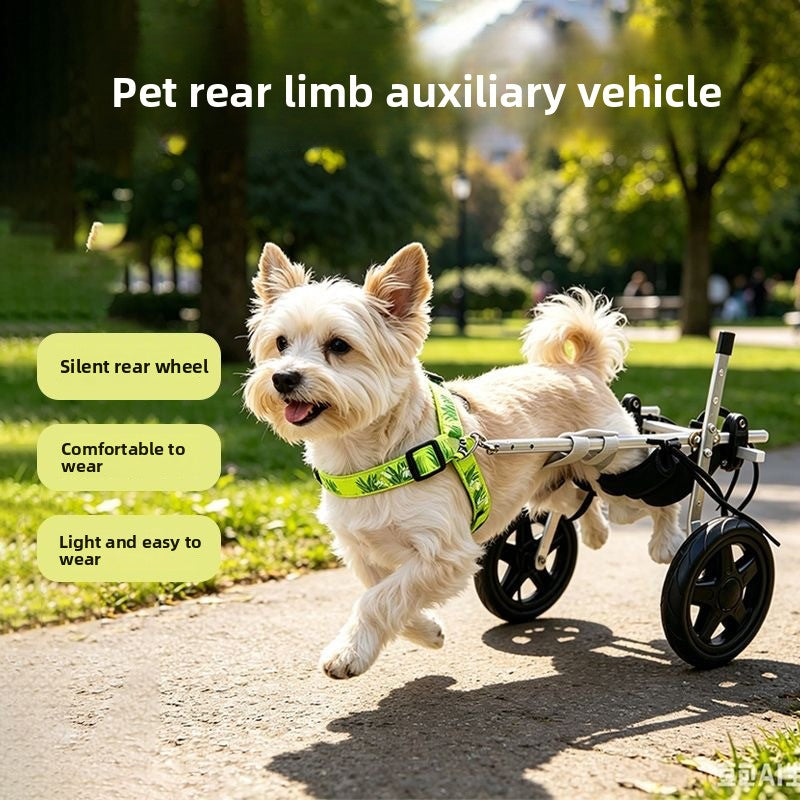 Adjustable Pet Wheelchair for Hind Leg Mobility Support