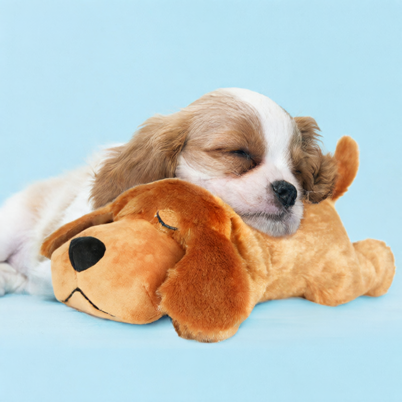 Heartbeat & Heating Calming Toy for Anxious Dogs