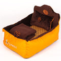 Three-piece Dog Bed with Removable Cover