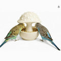 Ceramic Mushroom Bird Feeder