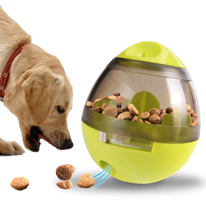 Slow Feeder Tumbler Toy & IQ Food Ball for Dogs & Cats