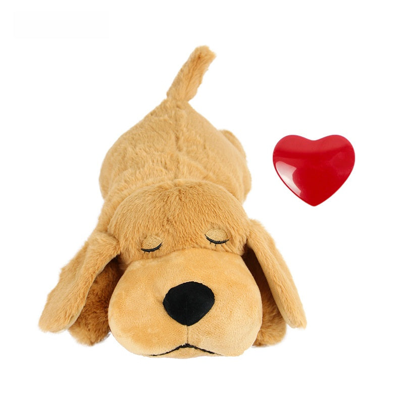 Heartbeat & Heating Calming Toy for Anxious Dogs