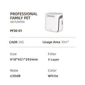 HEPA Pet Air Purifier for Odor & Hair Removal