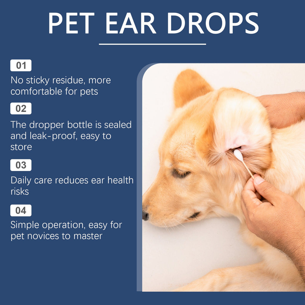 Pet Ear Cleaner for Dogs and Cats