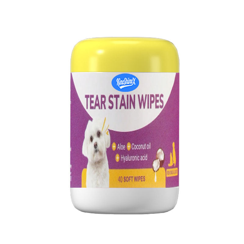 Pet Eye and Ear Cleaning Wipes for Stain and Odor Removal