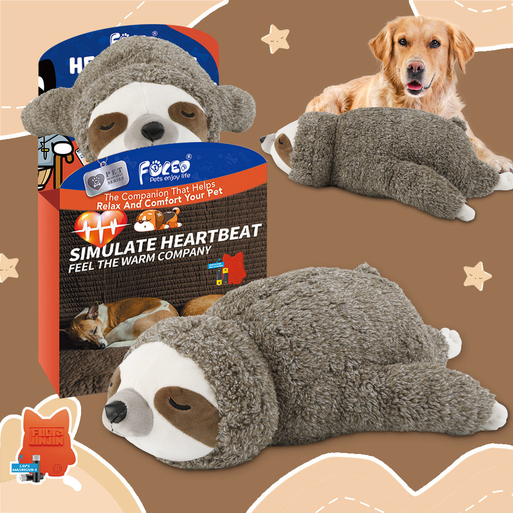 Sloth Plush Anxiety Relief Toy for Pets