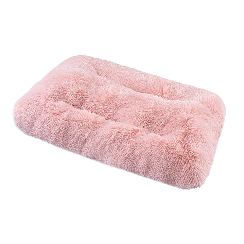 Plush Long-Hair Pet Mat for Cats & Dogs