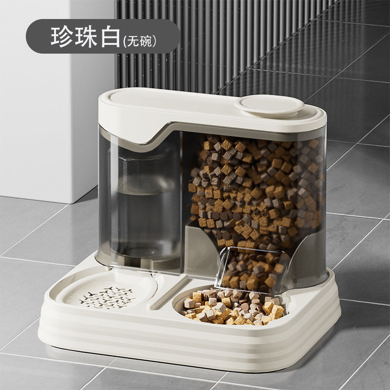 Automatic Pet Feeder & Water Dispenser Bowl