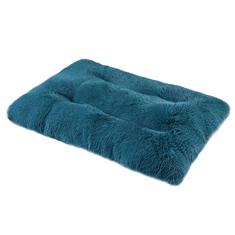 Plush Long-Hair Pet Mat for Cats & Dogs