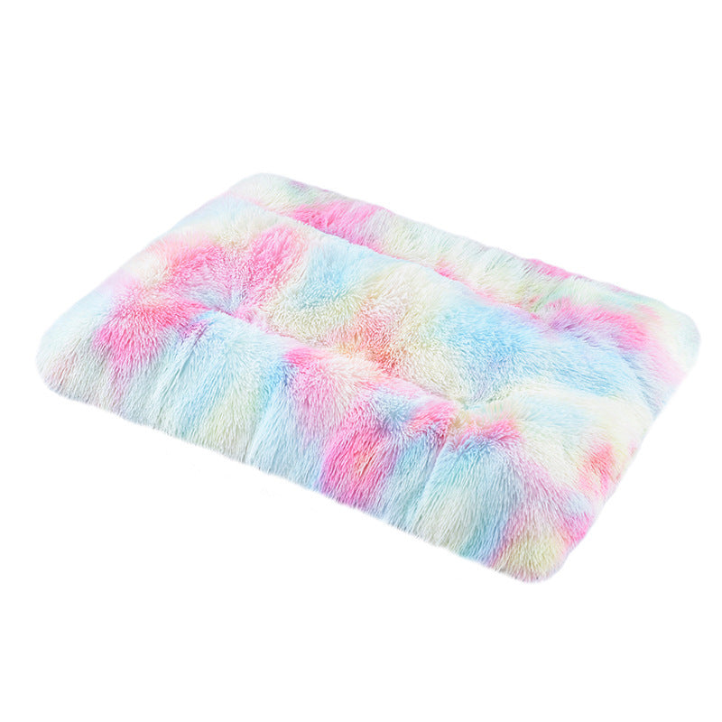 Plush Long-Hair Pet Mat for Cats & Dogs