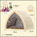 Cat Tent, Universal Sisal Pet Supplies For All Seasons, Cat Villa, Cat House, Foldable Cat House, Cat Nest, Summer Cool Nest
