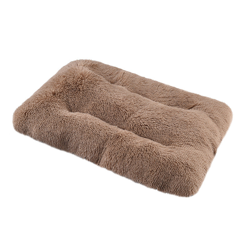 Plush Long-Hair Pet Mat for Cats & Dogs