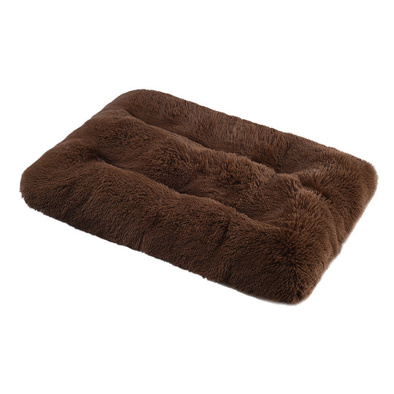 Plush Long-Hair Pet Mat for Cats & Dogs
