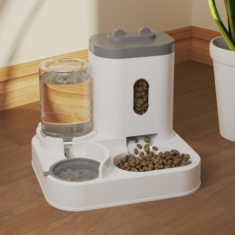 Automatic Pet Feeder & Water Dispenser Bowl
