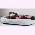 Oversized Human-Size Dog Bed with Washable Cover