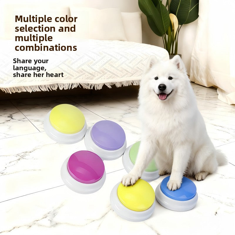 Dog Button Talking Pet Training Voice Recorder