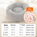 Heated Cat Bed with Adjustable Temperature and Washable Cover