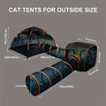 Pet Cage Cat and Dog Play Tunnel Tent