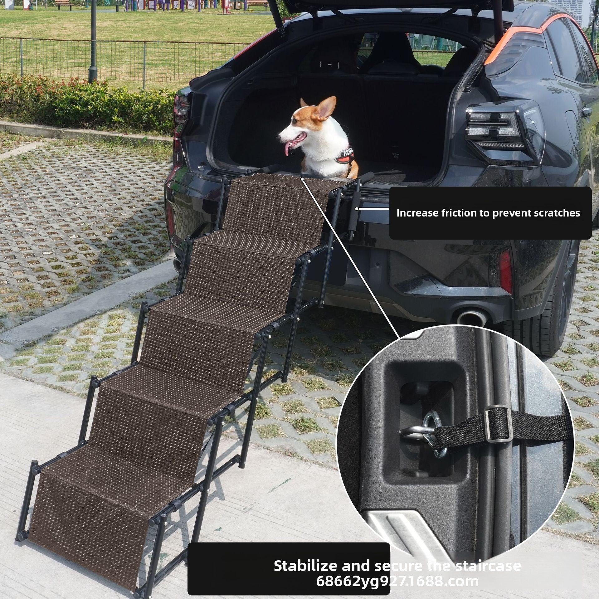 Foldable Pet Car Ramp