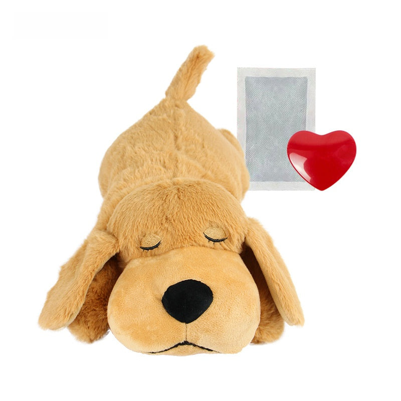 Heartbeat & Heating Calming Toy for Anxious Dogs