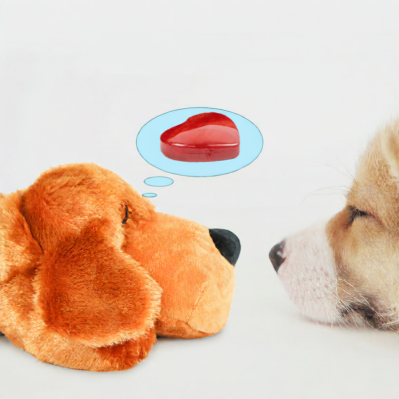 Heartbeat & Heating Calming Toy for Anxious Dogs
