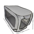 Foldable Breathable Pet Cage for Small Dogs