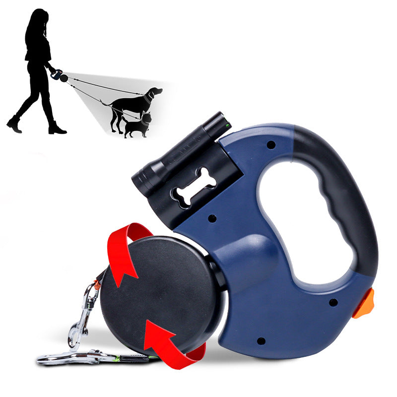 Two-Way Adjustable Pet Leash for Walking & Training