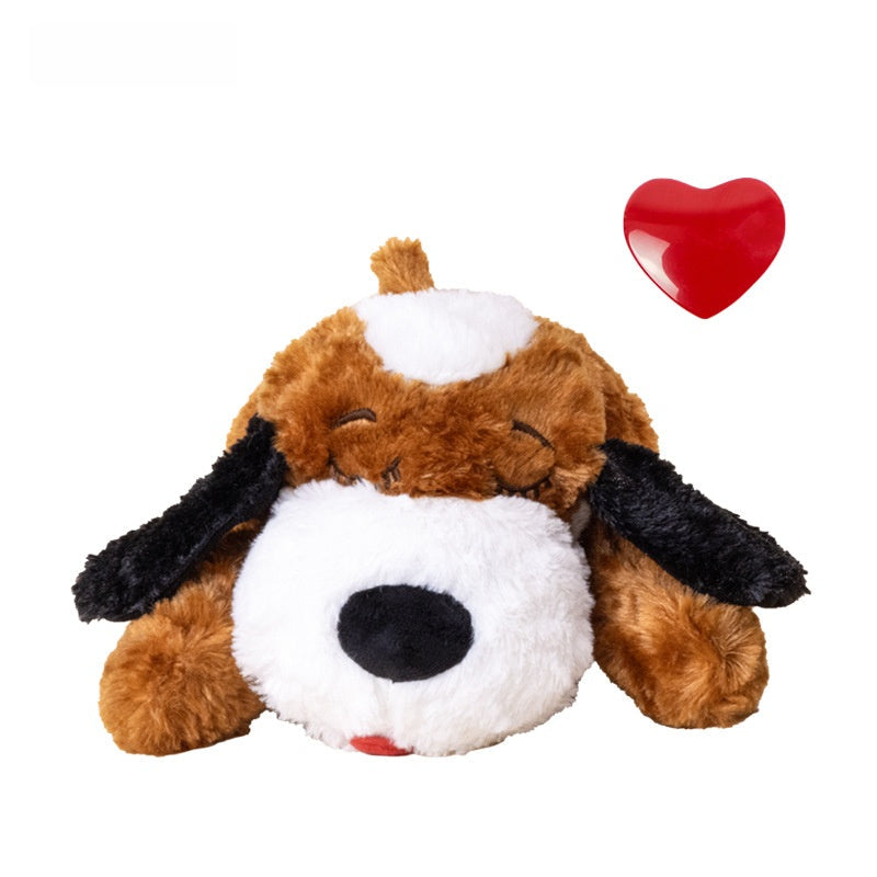 Heartbeat & Heating Calming Toy for Anxious Dogs