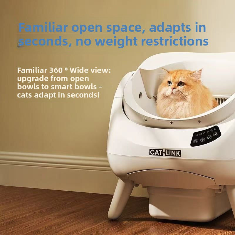 Self-Cleaning Automatic Cat Litter Box