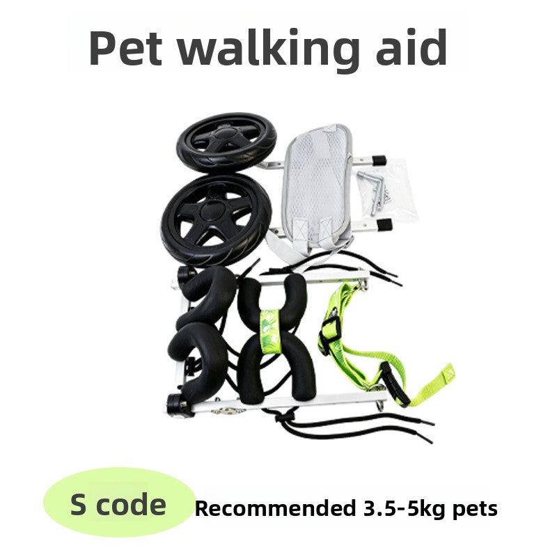 Adjustable Pet Wheelchair for Hind Leg Mobility Support
