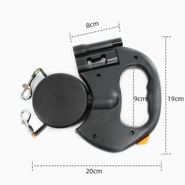 Two-Way Adjustable Pet Leash for Walking & Training