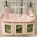 Hanging Hay Feeding Bag for Small Pets