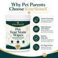 Cat and dog pet tear-stain wipes