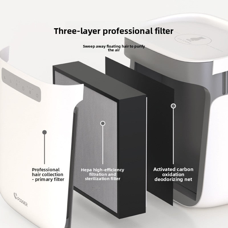 HEPA Pet Air Purifier for Odor & Hair Removal